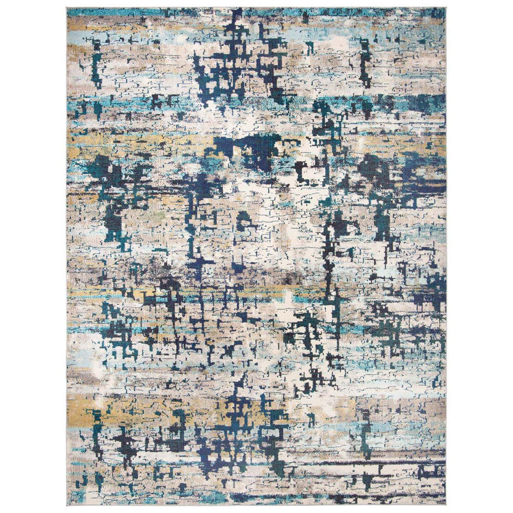 Safavieh Madison 400 Rug Collection MAD469B - Cream / Blue