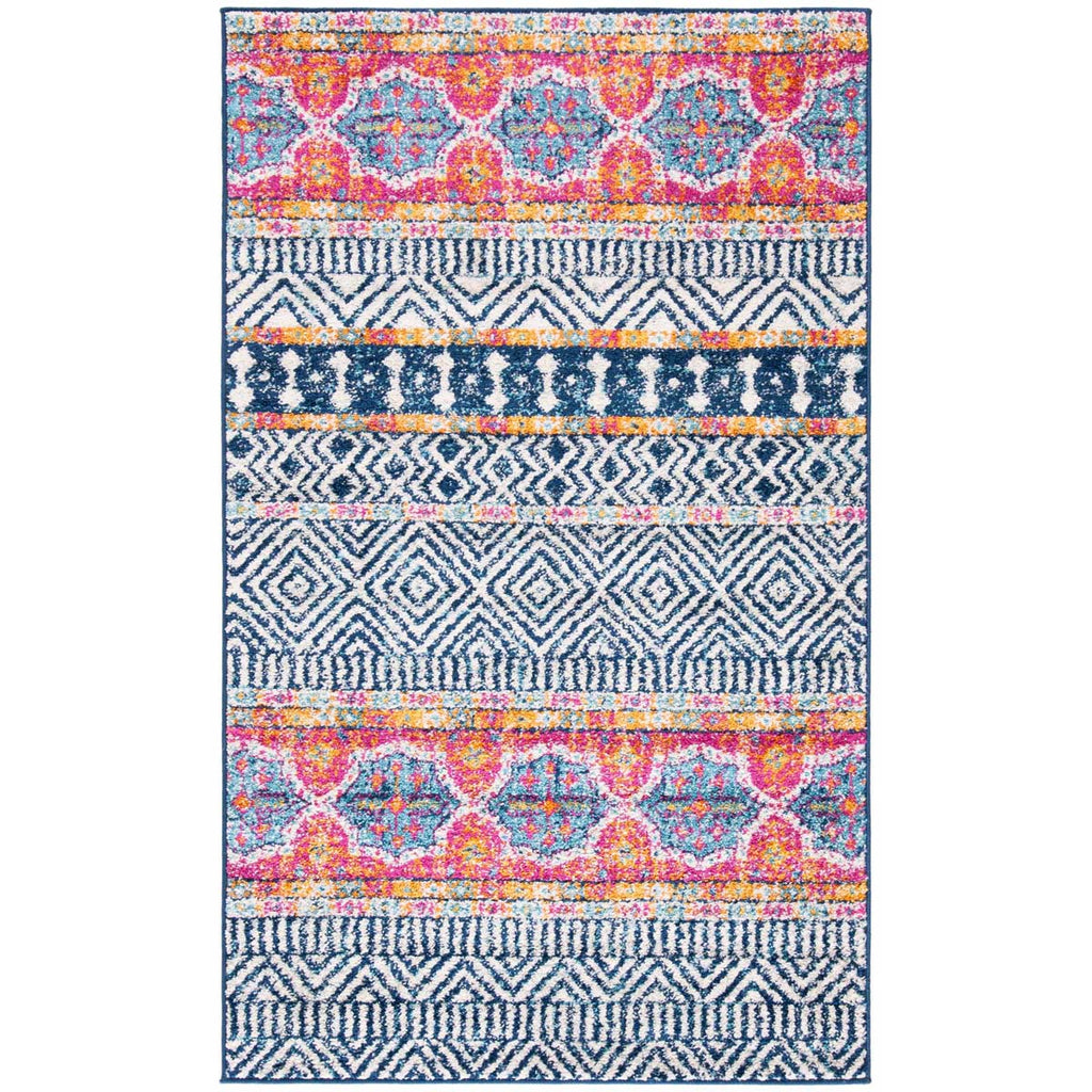 Safavieh Madison 700 Rug Collection MAD797N - Navy / Ivory