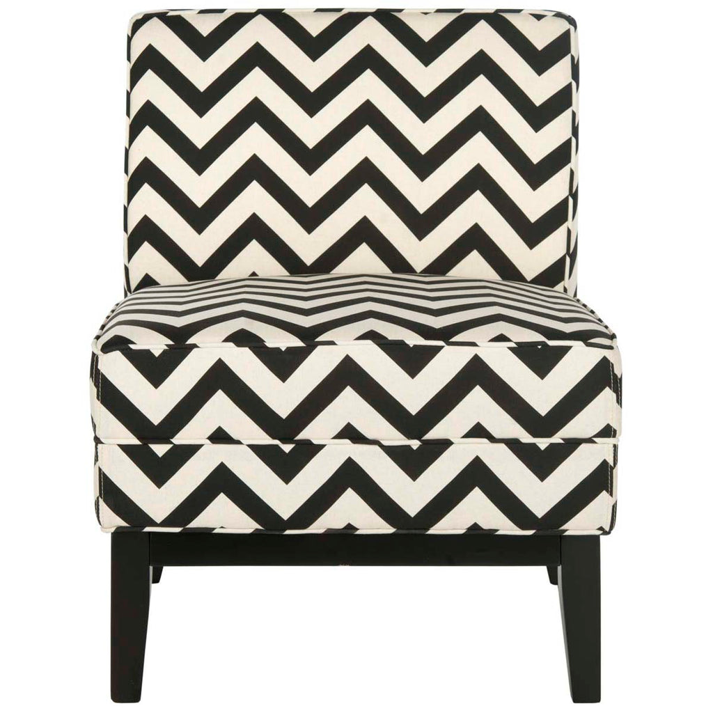 Safavieh Armond Chair - Black / White