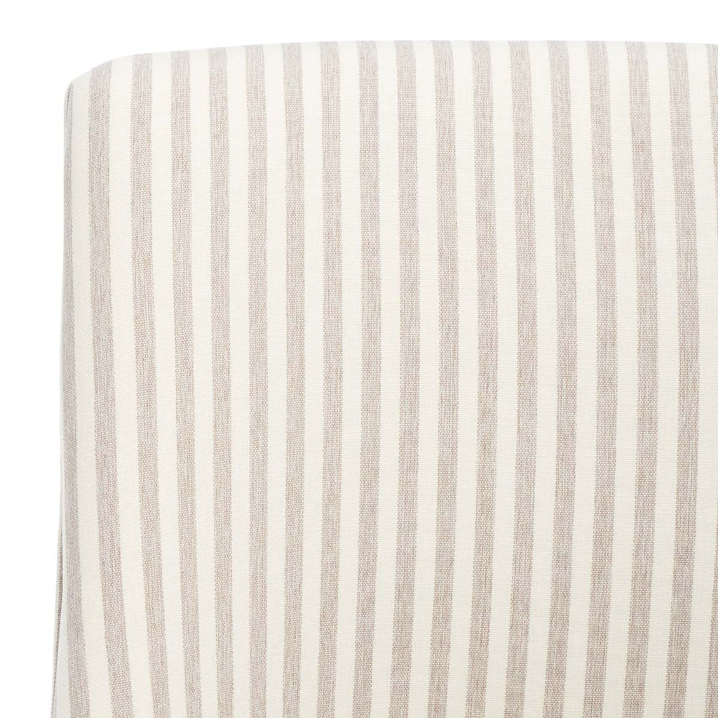 Safavieh Scarlet Desk Chair - Beige Stripe