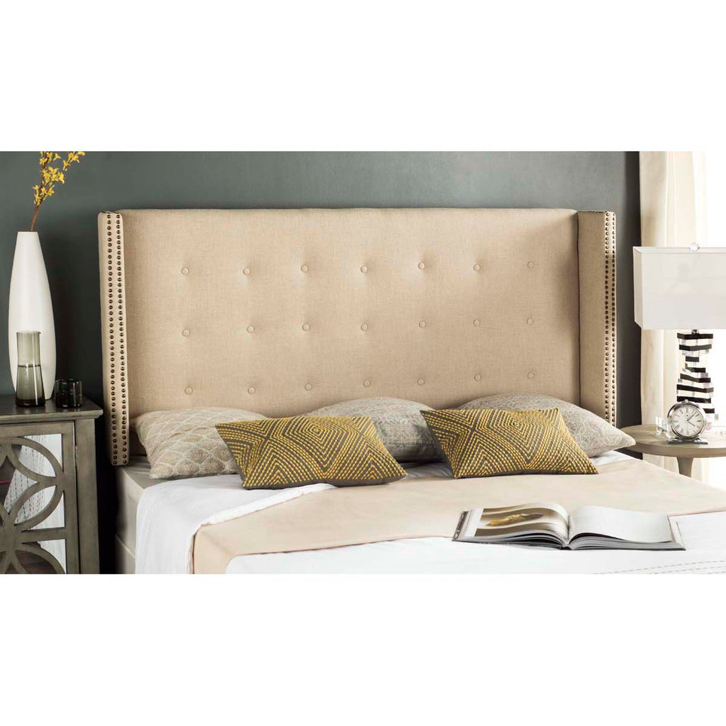 Safavieh Keegan Headboard - Hemp