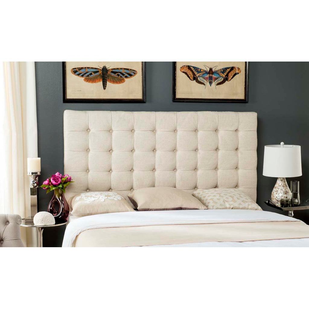 Safavieh Lamar Wheat Tufted Headboard - Wheat