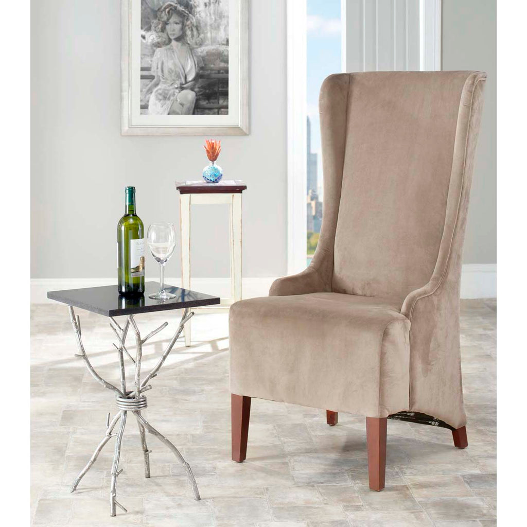 Safavieh Becall 20''H Cotton Dining Chair - Mink