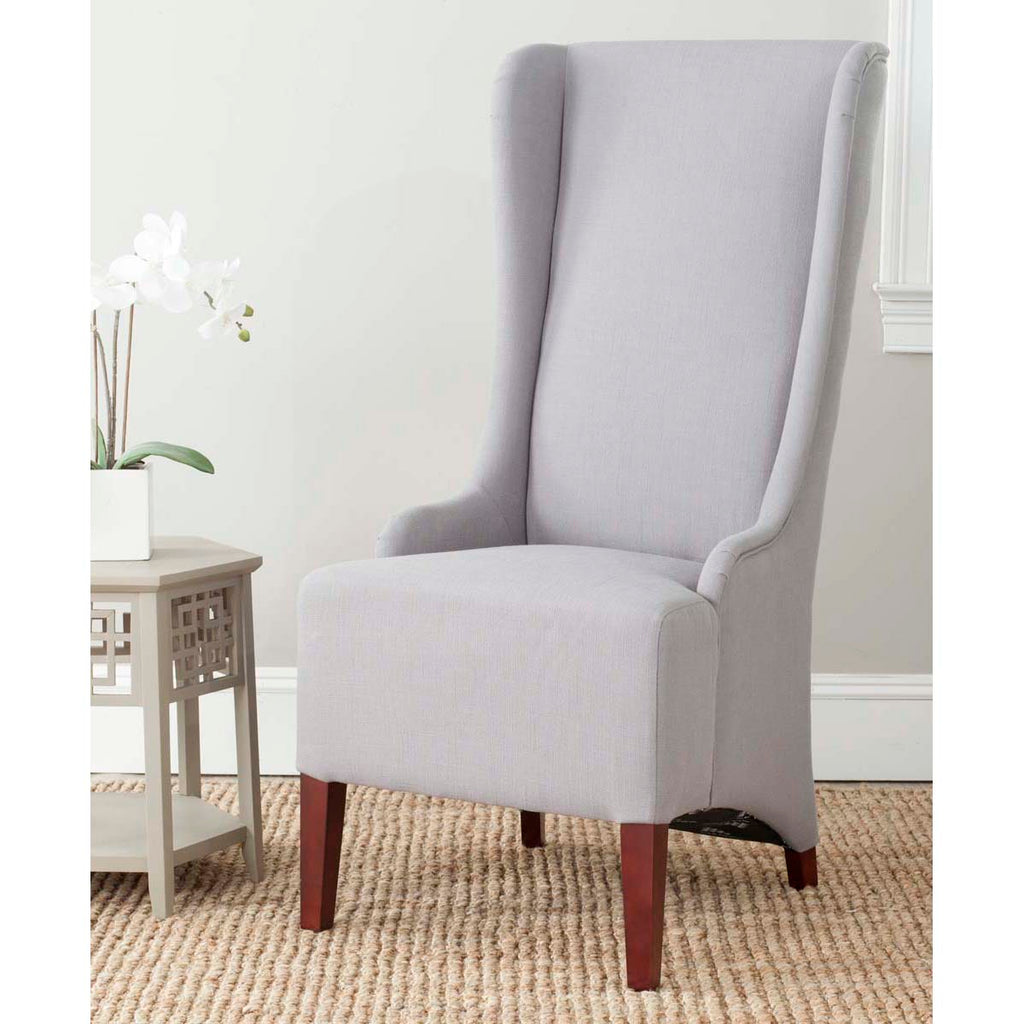 Safavieh Becall 20''H Linen Dining Chair - Artic Grey