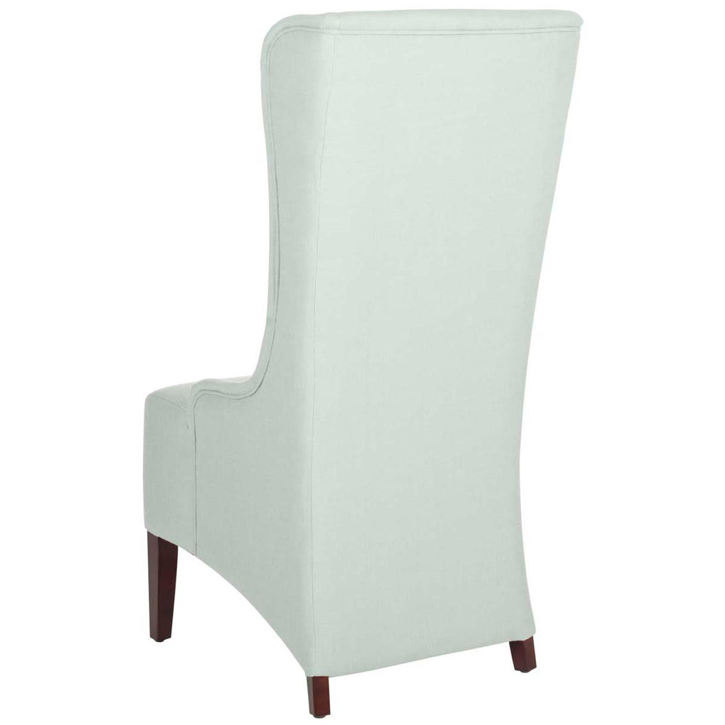 Safavieh Becall 20''H Linen Dining Chair - Seafoam / Green