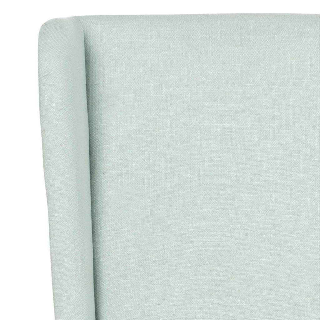 Safavieh Becall 20''H Linen Dining Chair - Seafoam / Green