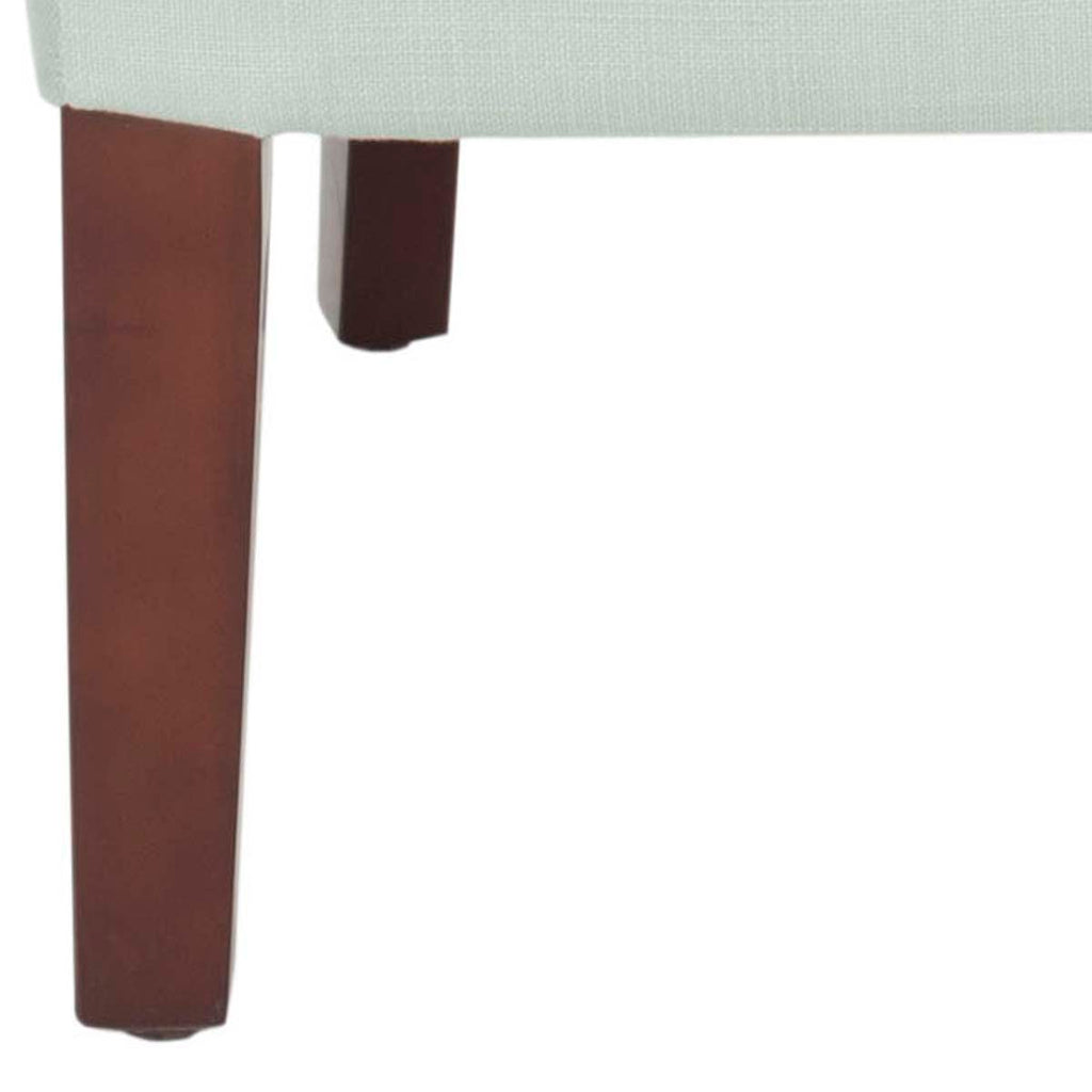 Safavieh Becall 20''H Linen Dining Chair - Seafoam / Green