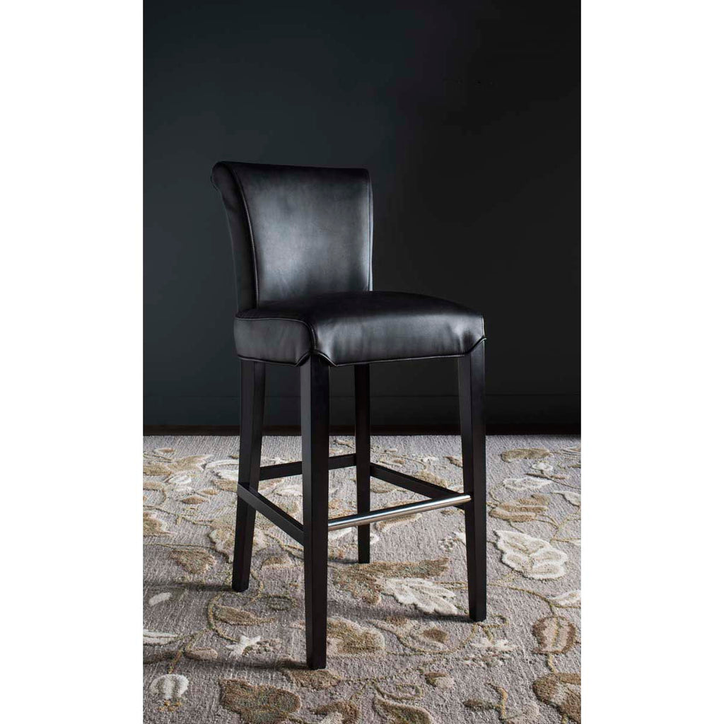 Safavieh Seth Bar Stool - Black