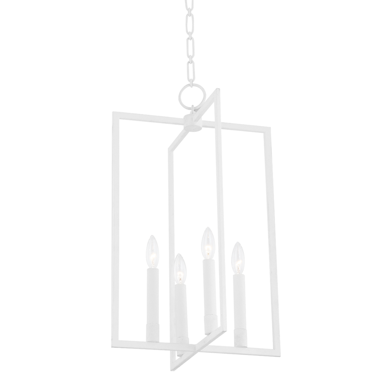 Hudson Valley Lighting 4 Light Medium Pendant - White Plaster