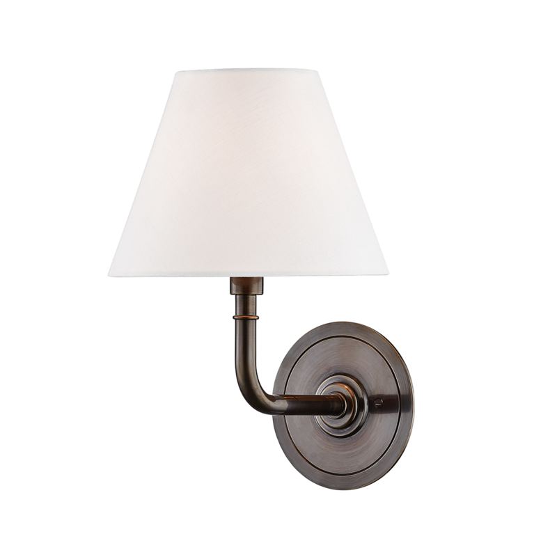 Hudson Valley Lighting 1 Light Wall Sconce - Distressed Bronze