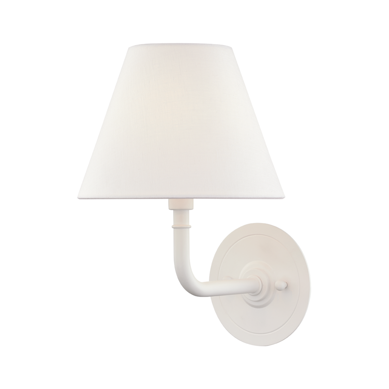 Hudson Valley Lighting 1 Light Wall Sconce - Soft Off White