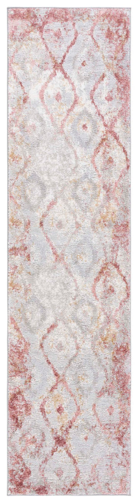 Safavieh Meadow Collection, MDW527G - Grey / Pink