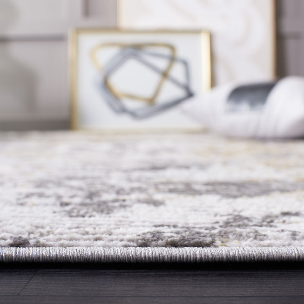 Safavieh Meadow Collection, MDW544F - Light Grey / Dark Grey