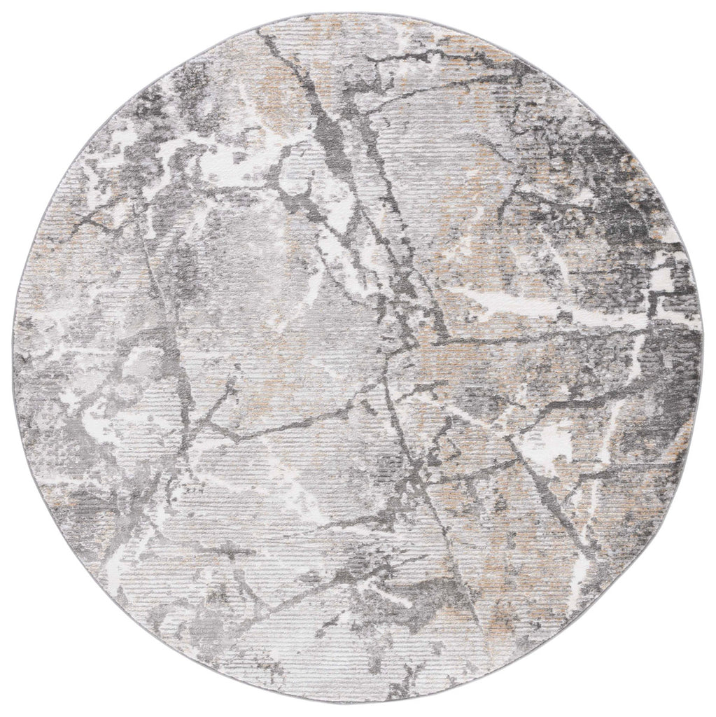 Safavieh Meadow Collection, MDW544F - Light Grey / Dark Grey