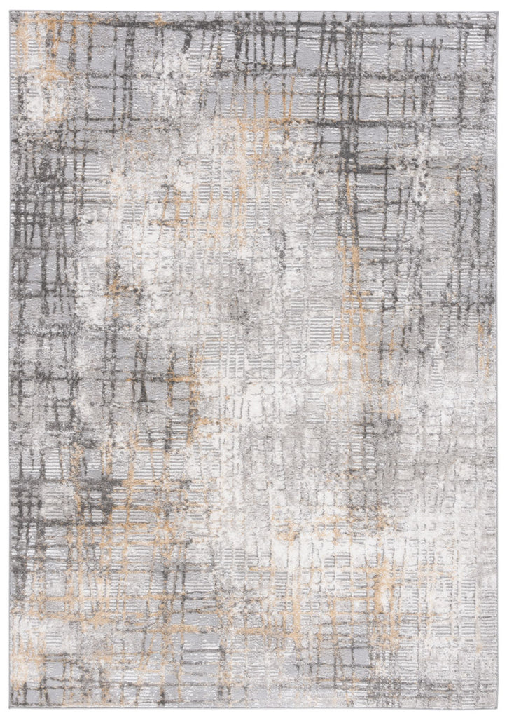 Safavieh Meadow Collection, MDW550F - Light Grey / Gold