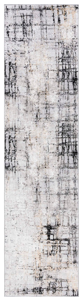 Safavieh Meadow Collection, MDW550G - Light Grey / Black