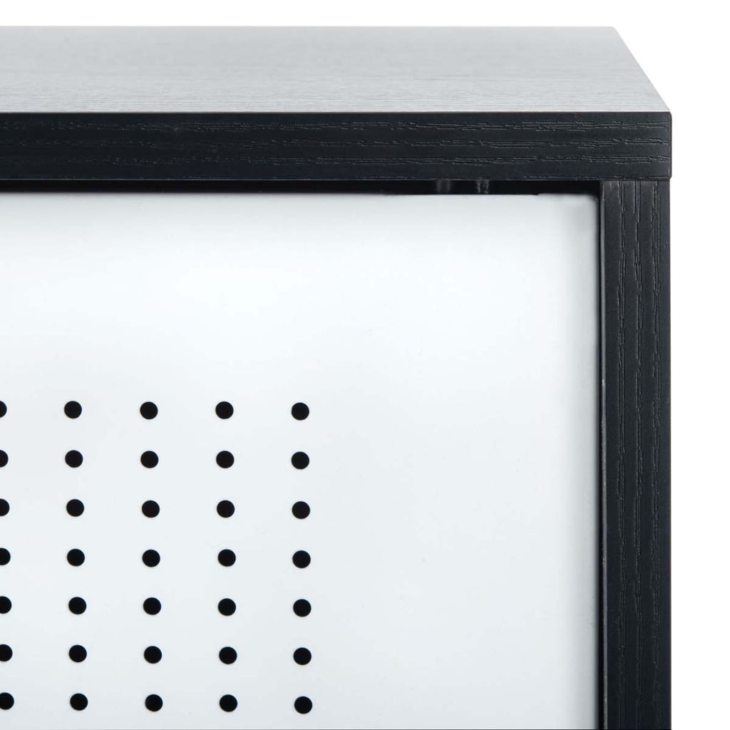 Safavieh Shiloh Tv Stand - White / Black