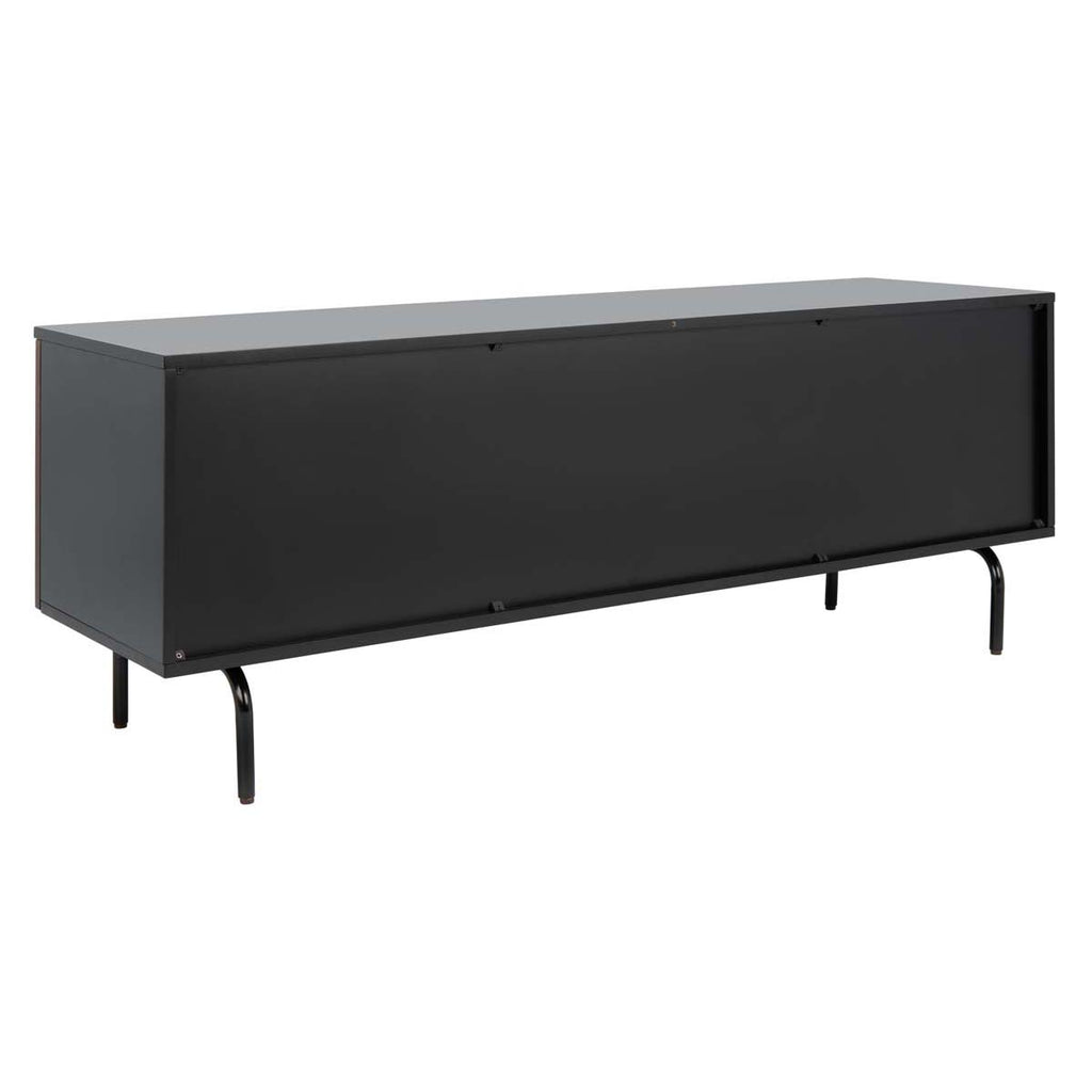 Safavieh Genevieve Media Stand - Black / Walnut