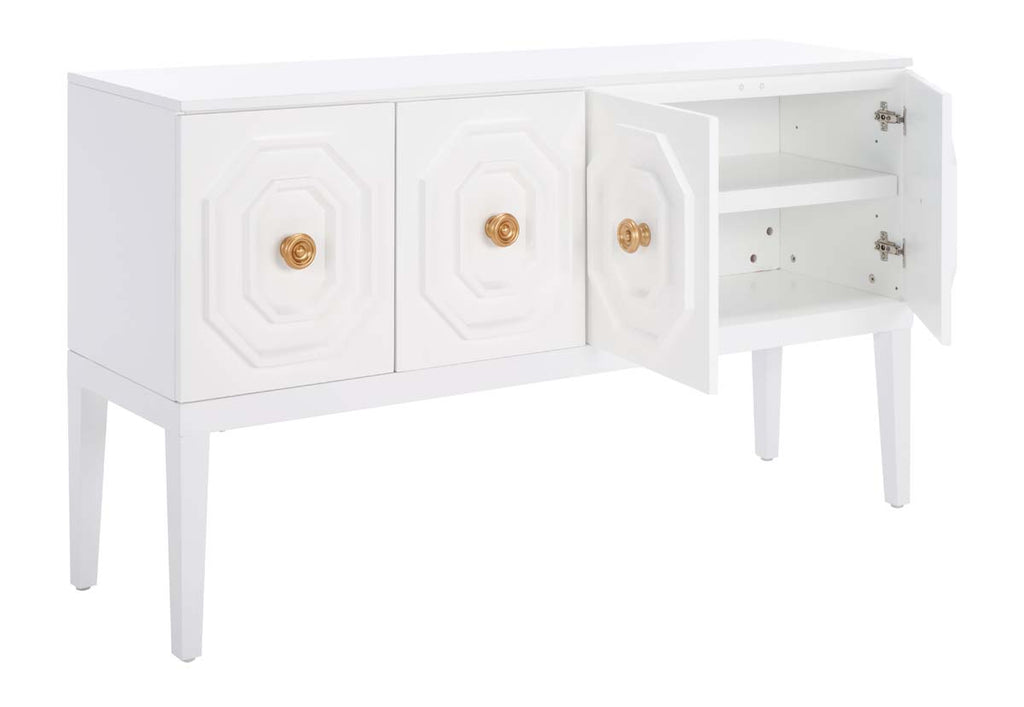 Safavieh Riya 3 Door 2 Shelf Sideboard  - White