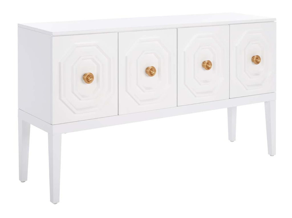 Safavieh Riya 3 Door 2 Shelf Sideboard  - White