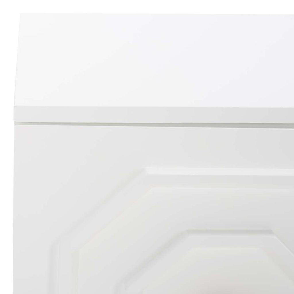 Safavieh Riya 2 Door 1 Shelf Media Stand - White