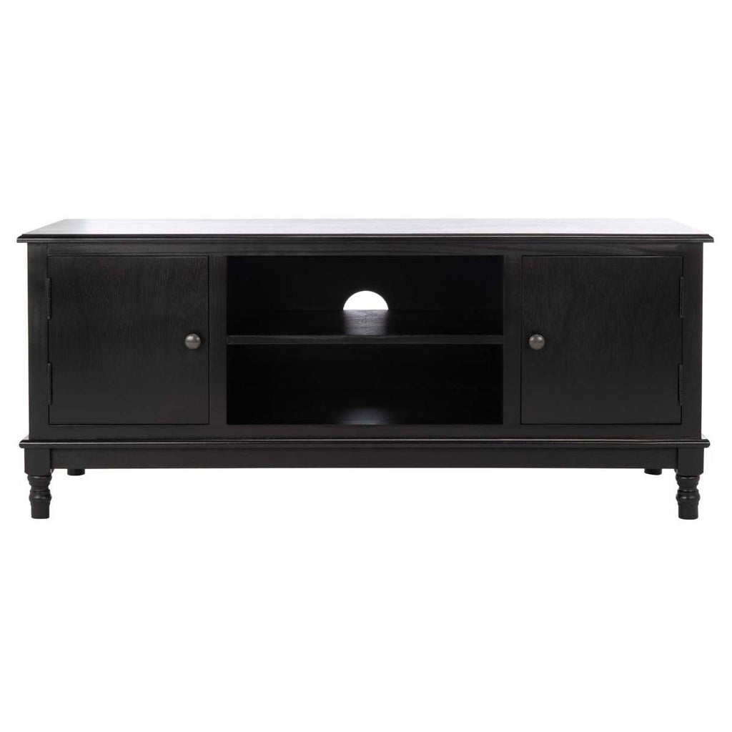 Safavieh Ozark 2 Door 1 Shelf Media Stand - Black