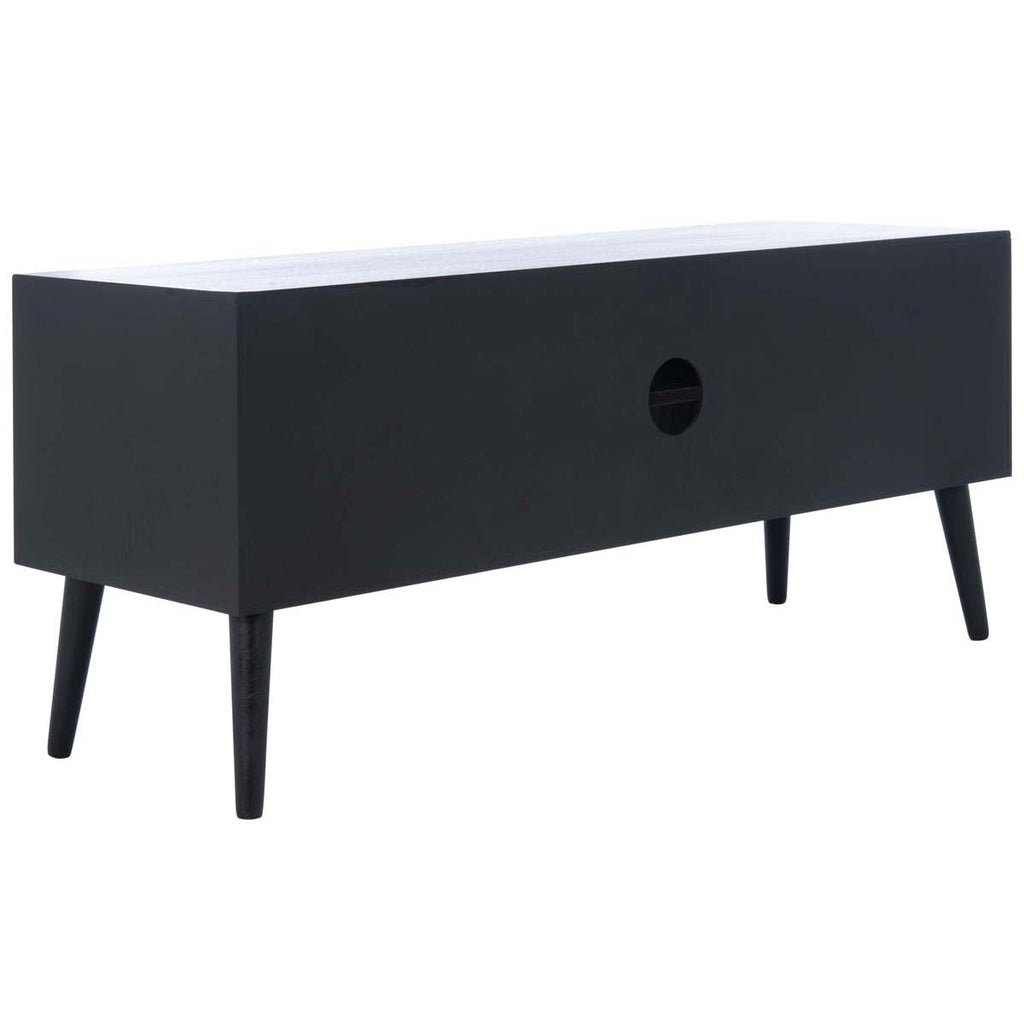 Safavieh Sorrel Mid Century 2 Door 1 Shelf Media Stand - Black