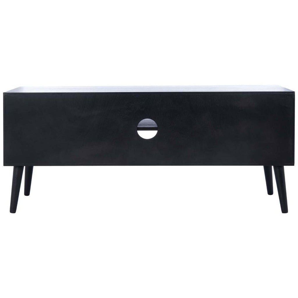 Safavieh Sorrel Mid Century 2 Door 1 Shelf Media Stand - Black