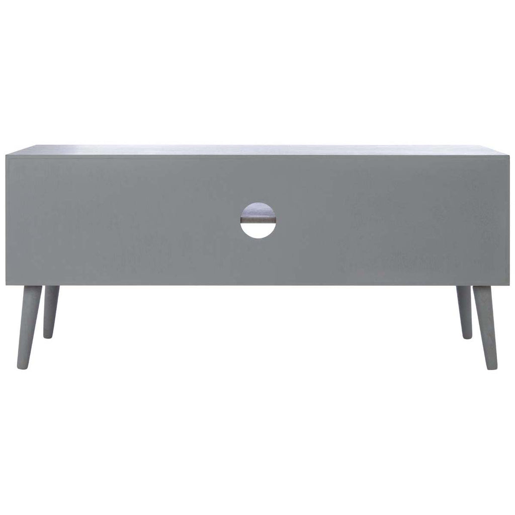 Safavieh Sorrel Mid Century 2 Door 1 Shelf Media Stand - Distressed Grey