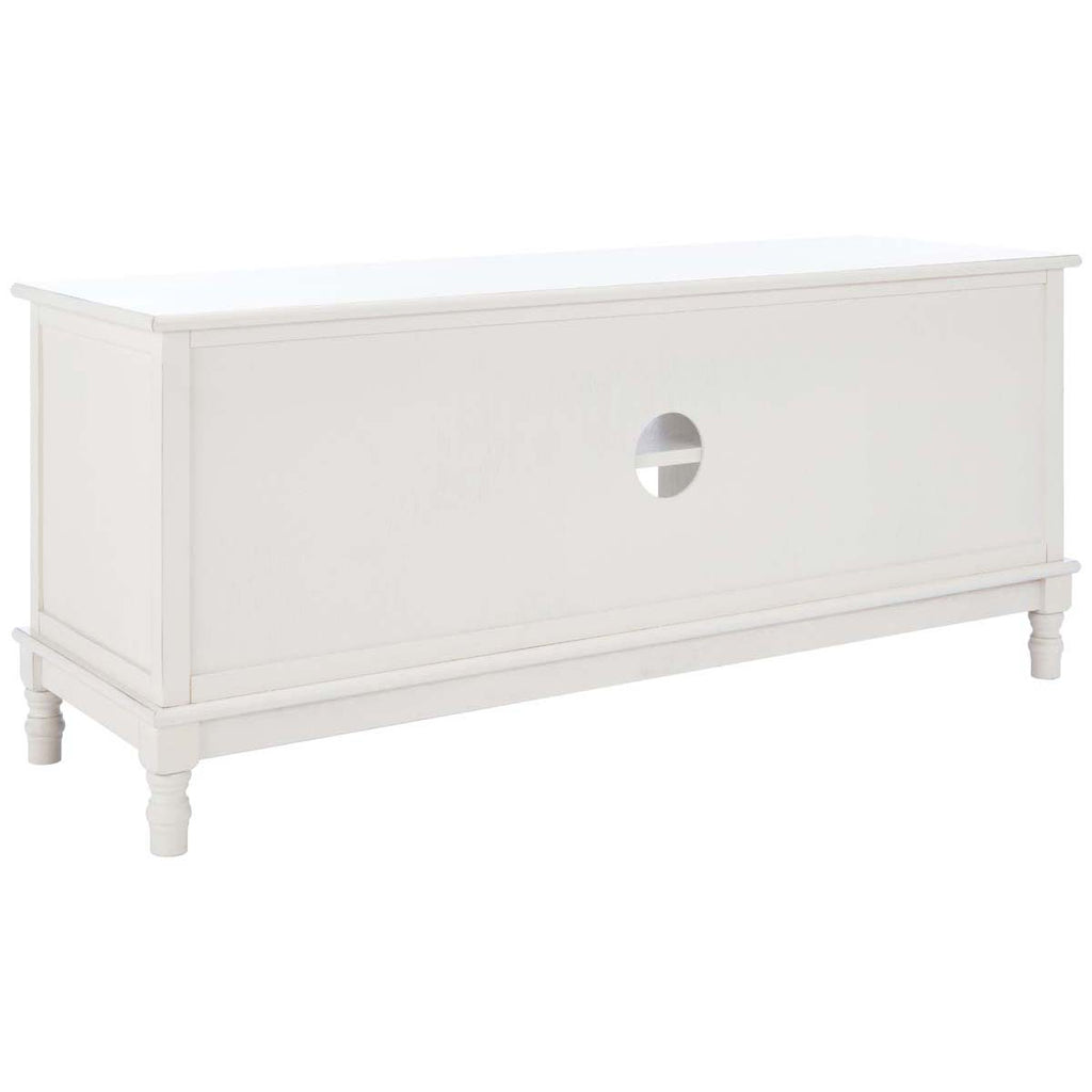 Safavieh Magnolia 2 Door 2 Shelf Media Stand - Distressed White