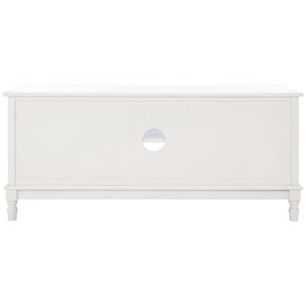 Safavieh Magnolia 2 Door 2 Shelf Media Stand - Distressed White