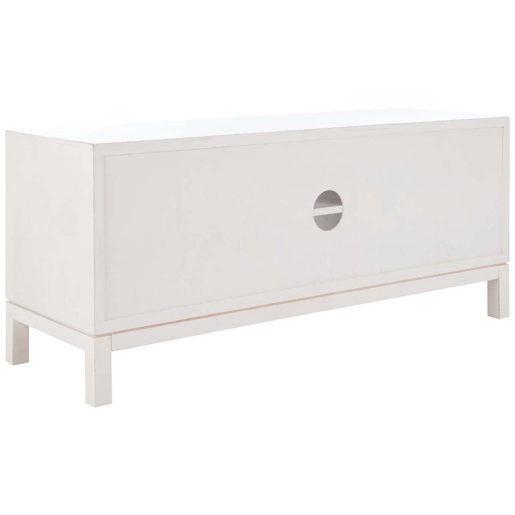 Safavieh Ajana 2 Door 1 Shelf Media Stand - Distressed White