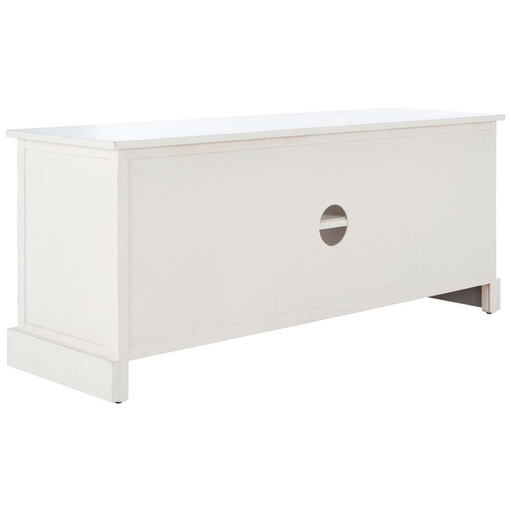 Safavieh Landers 4 Drawer Media Stand - Distressed White