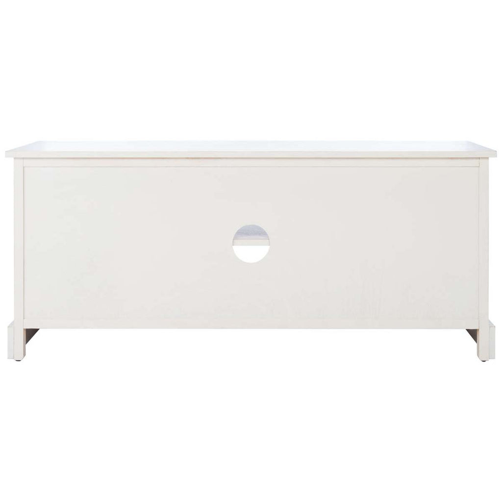 Safavieh Landers 4 Drawer Media Stand - Distressed White