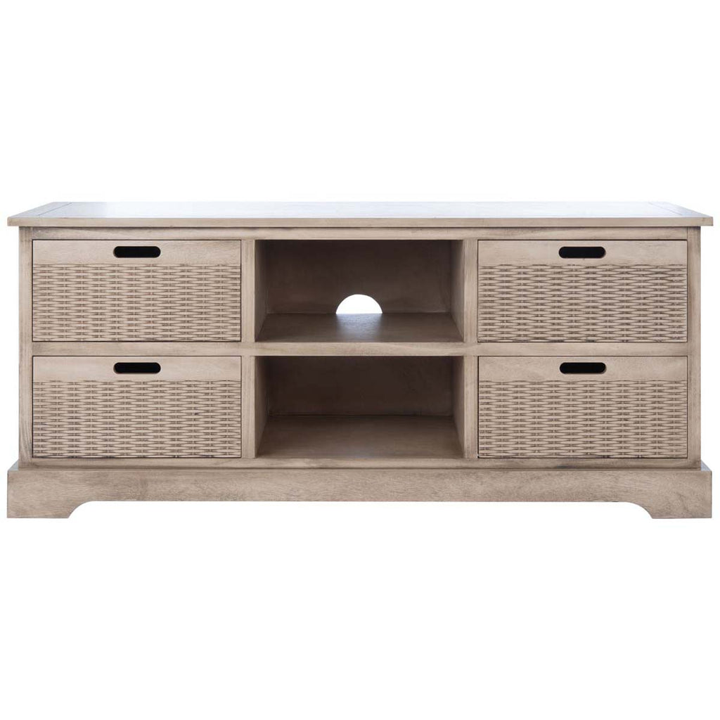 Safavieh Landers 4 Drawer Media Stand - Sand