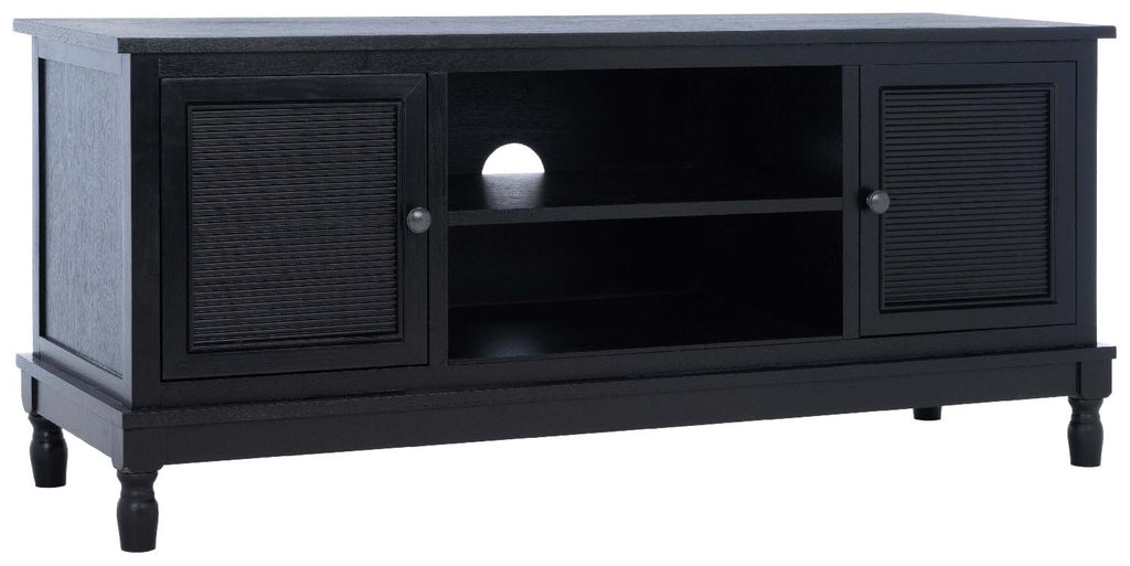 Safavieh Ryder 2 Door 1 Shelf Media Stand - Black