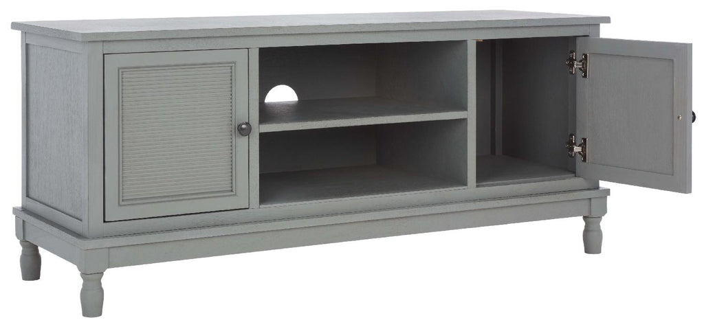 Safavieh Ryder 2 Door 1 Shelf Media Stand - Distressed / Grey