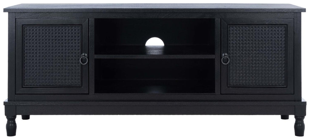 Safavieh Haines 2Dr 1 Shelf Media Stand - Black