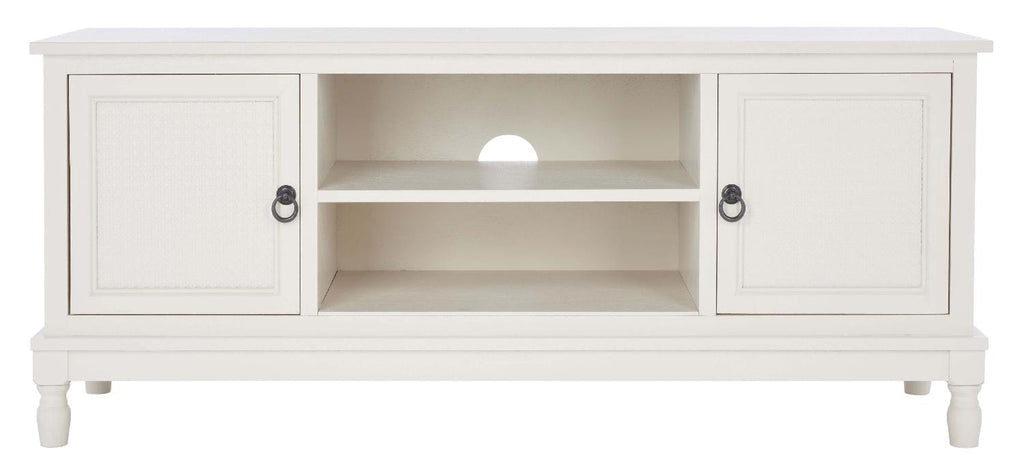 Safavieh Haines 2Dr 1 Shelf Media Stand - White