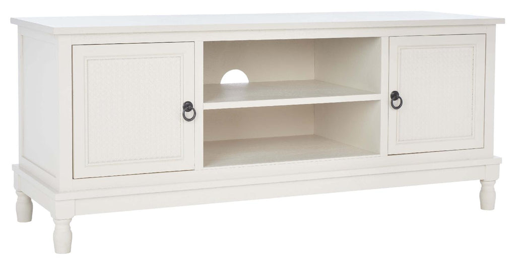 Safavieh Haines 2Dr 1 Shelf Media Stand - White