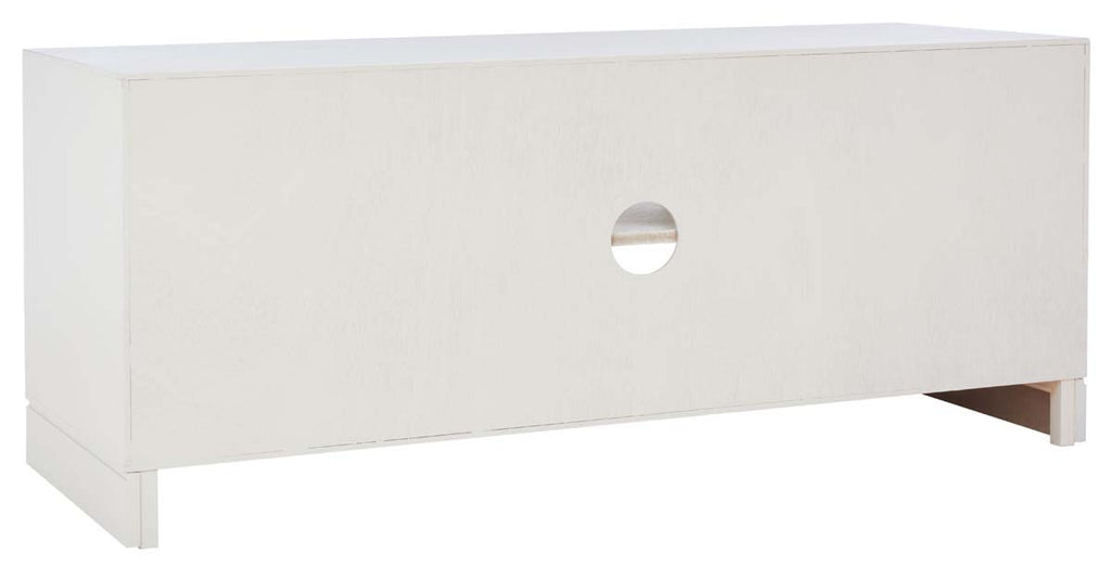 Safavieh Aliyah 2Dr 1 Shelf Media Stand - White