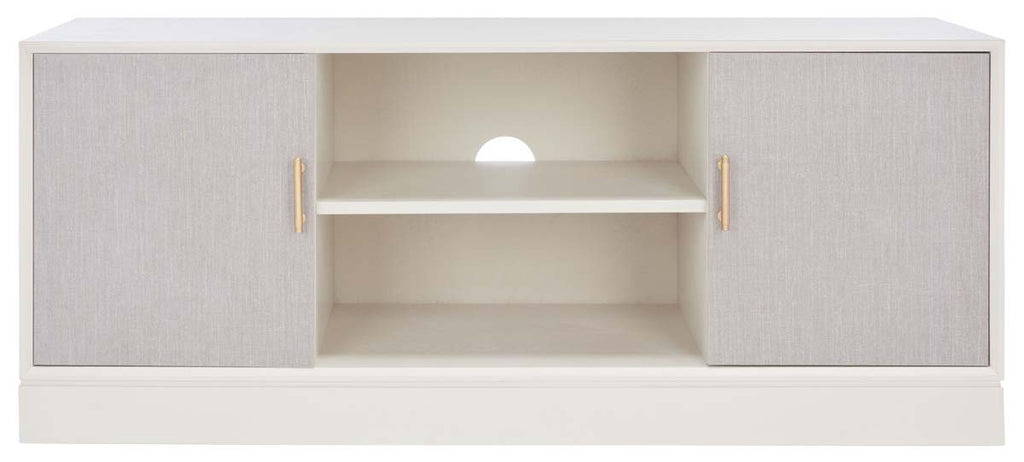 Safavieh Estella 2Dr 1 Shelf Media Stand - White