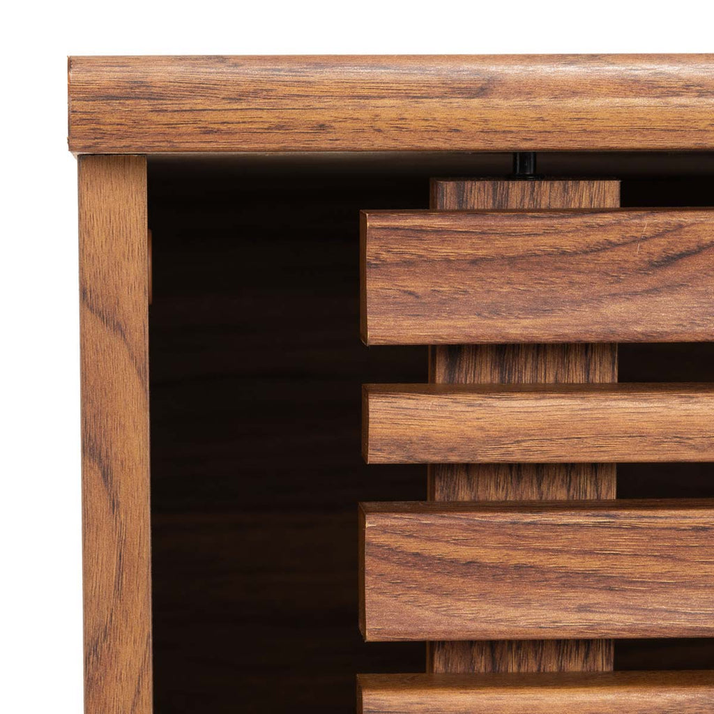 Safavieh Aurelio 1 Shelf Media Stand - Walnut