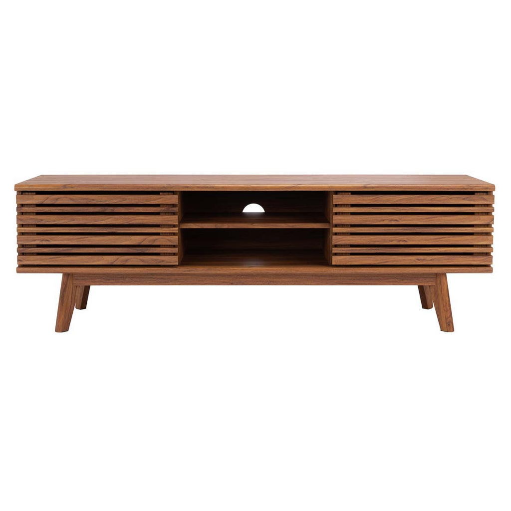 Safavieh Esma 1 Shelf Media Stand - Walnut