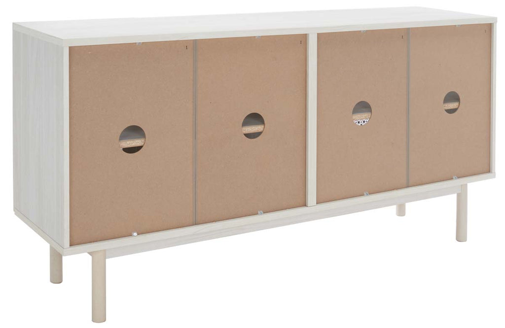 Safavieh Piran 4 Door 2 Shelf Media Stand ??White