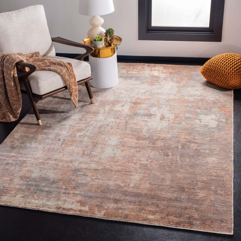 Safavieh Mirage Rug Collection MIR338P - Rust / Silver