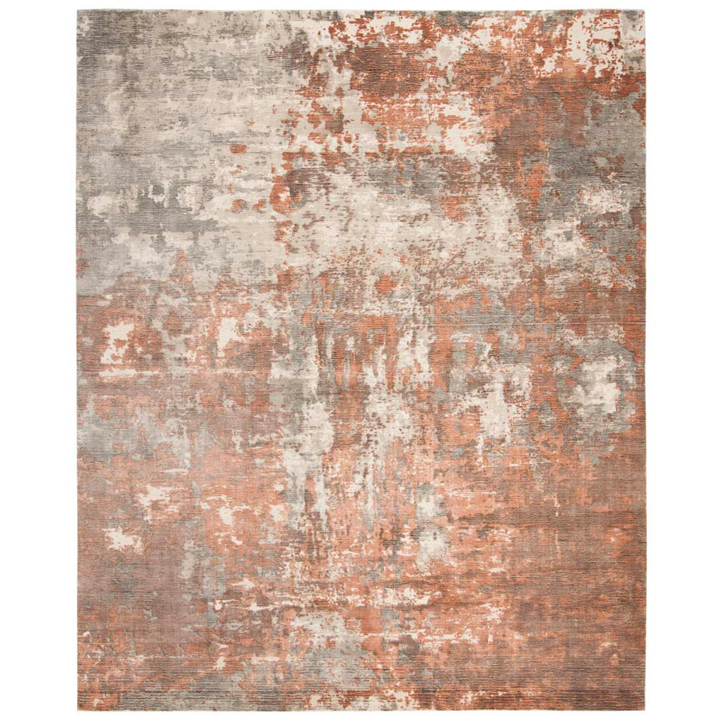 Safavieh Mirage Rug Collection MIR338P - Rust / Silver