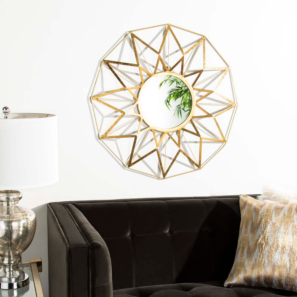 Safavieh Kilburn Mirror - Gold Foil