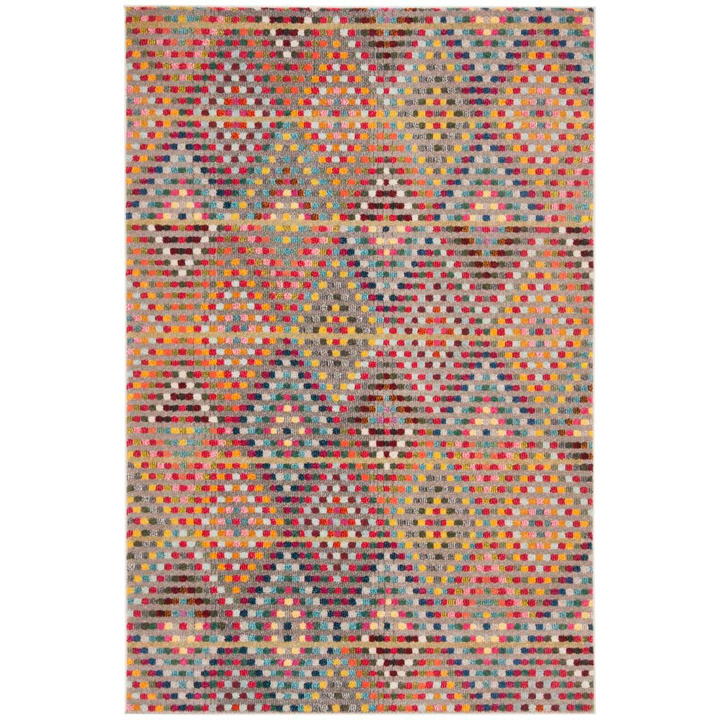 Safavieh Monaco Rug Collection MNC204F - Multi / Beige