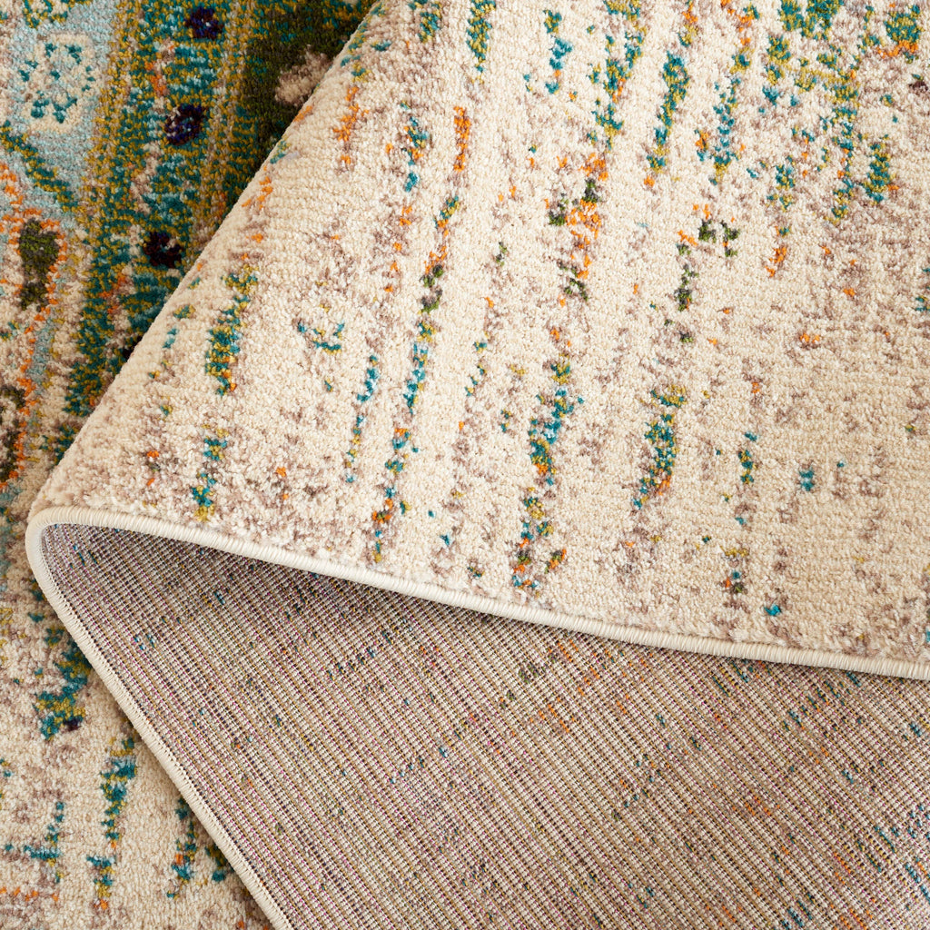 Safavieh Monaco Rug Collection: MNC208Y - Green / Ivory